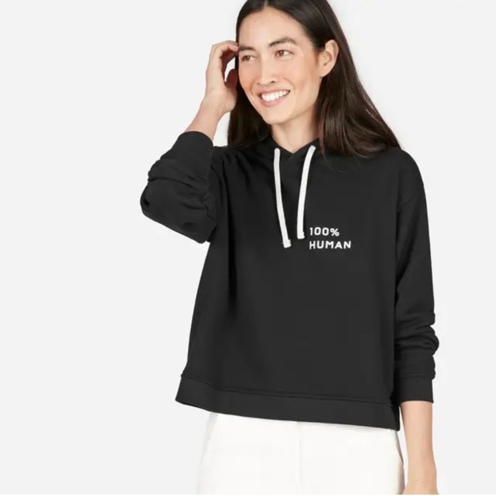 Everlane The 100% Human French Terry Hoodie Size Small